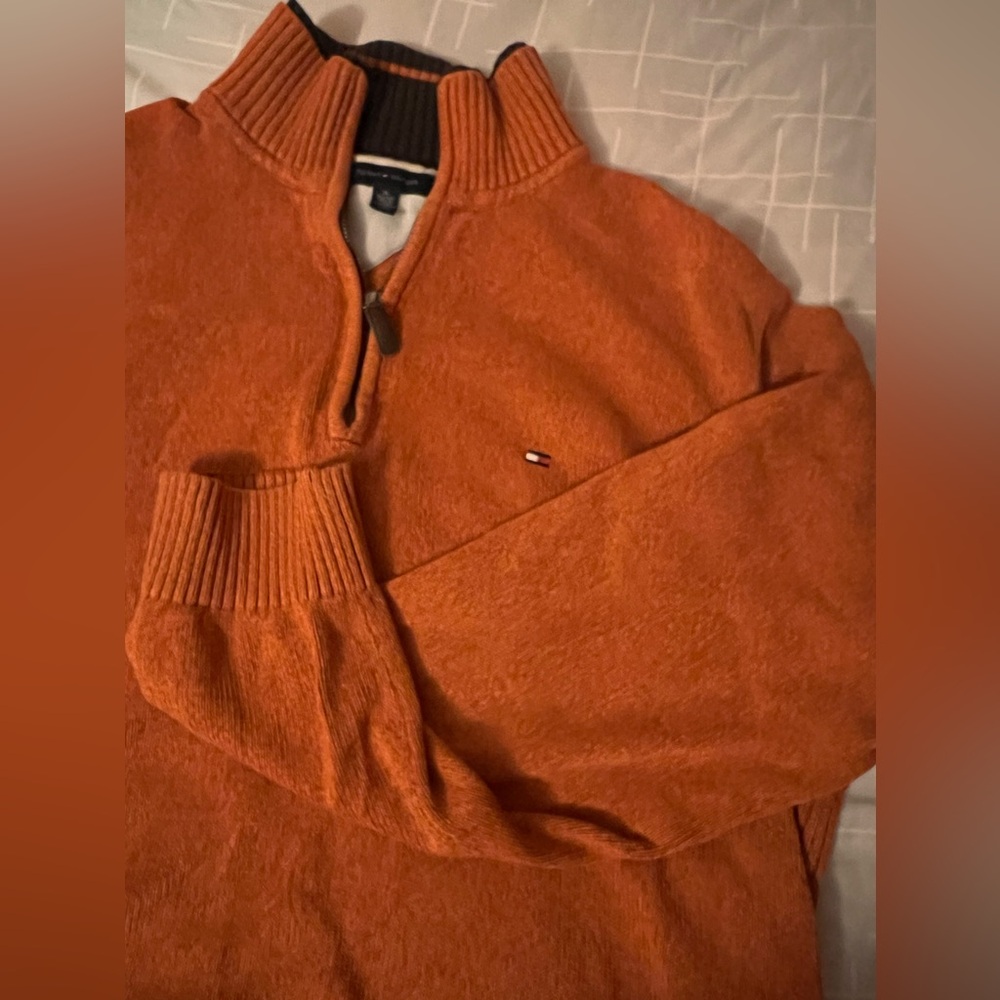 Tommy Hilfiger XL quarter zip sweater
